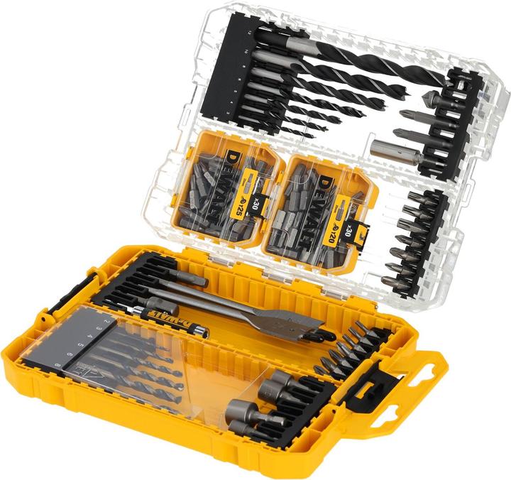 Produktbild DeWalt Bit und Bohrer-Set (Innensechsrund TX, Kreuz Phillips PH, Kreuz Pozidriv PZ)