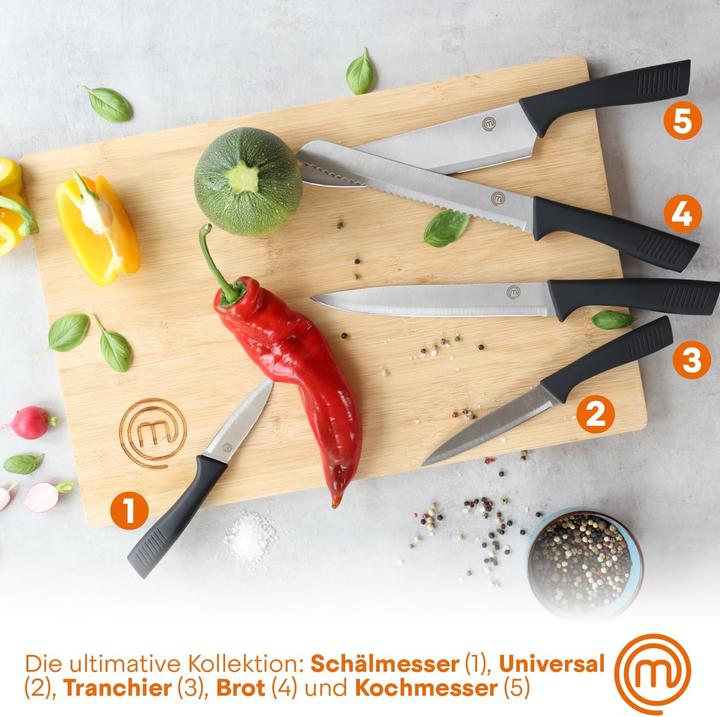 Immagine prodotto Masterchef Set di coltelli da cucina