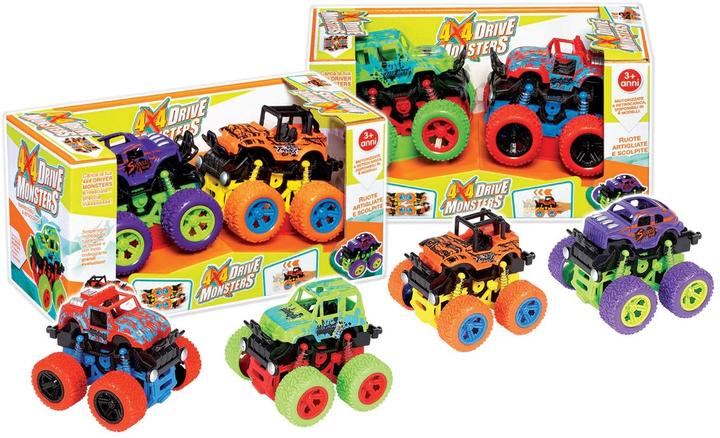 Rs Toys Set 2 Off-Road Minimonster Back-Load