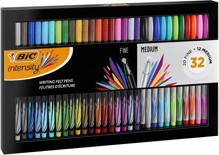 Image du produit Bic Boîte d'intensité (Multicolore, 32 x)