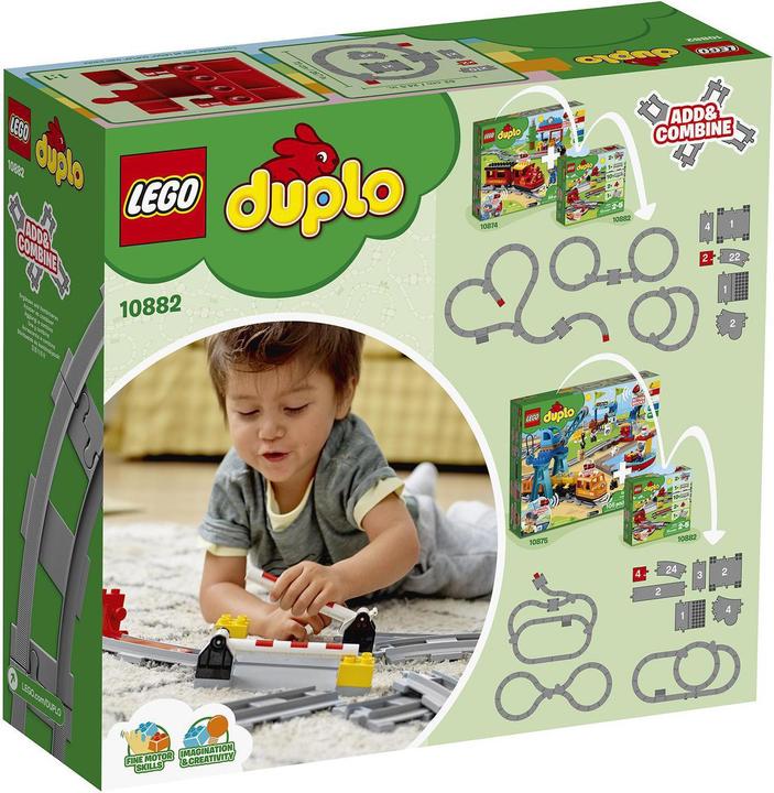 Actual product image LEGO Railway rails (10882)