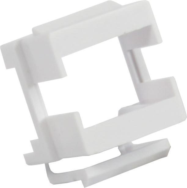 Actual product image Synergy 21 Keystone module, holder for fibre optic couplings (LC), white (Keystone module)