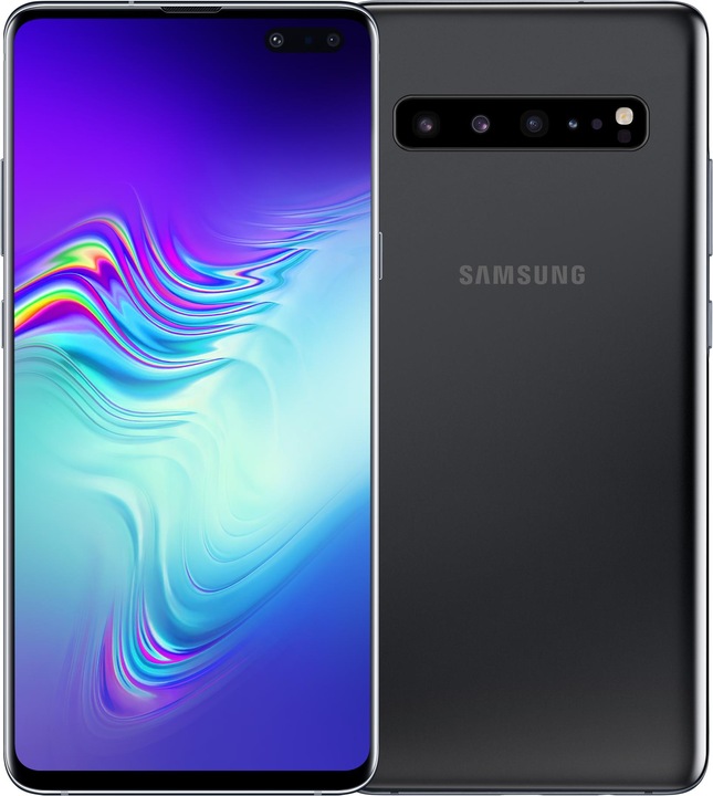 Actual product image Samsung Galaxy S10 5G (256 GB, Majestic Black, 6.70", Single SIM, 16 Mpx, 5G)
