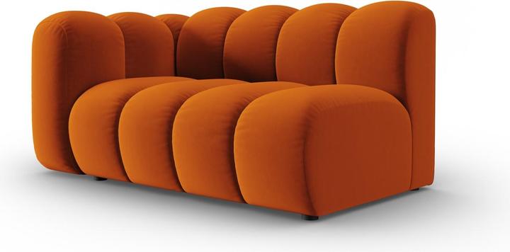 Image du produit Micadoni Canapé Modulable Gauche en Velours, "Lupine", 2 Places, 145x95x70Fabriqué en Europe (2 places)