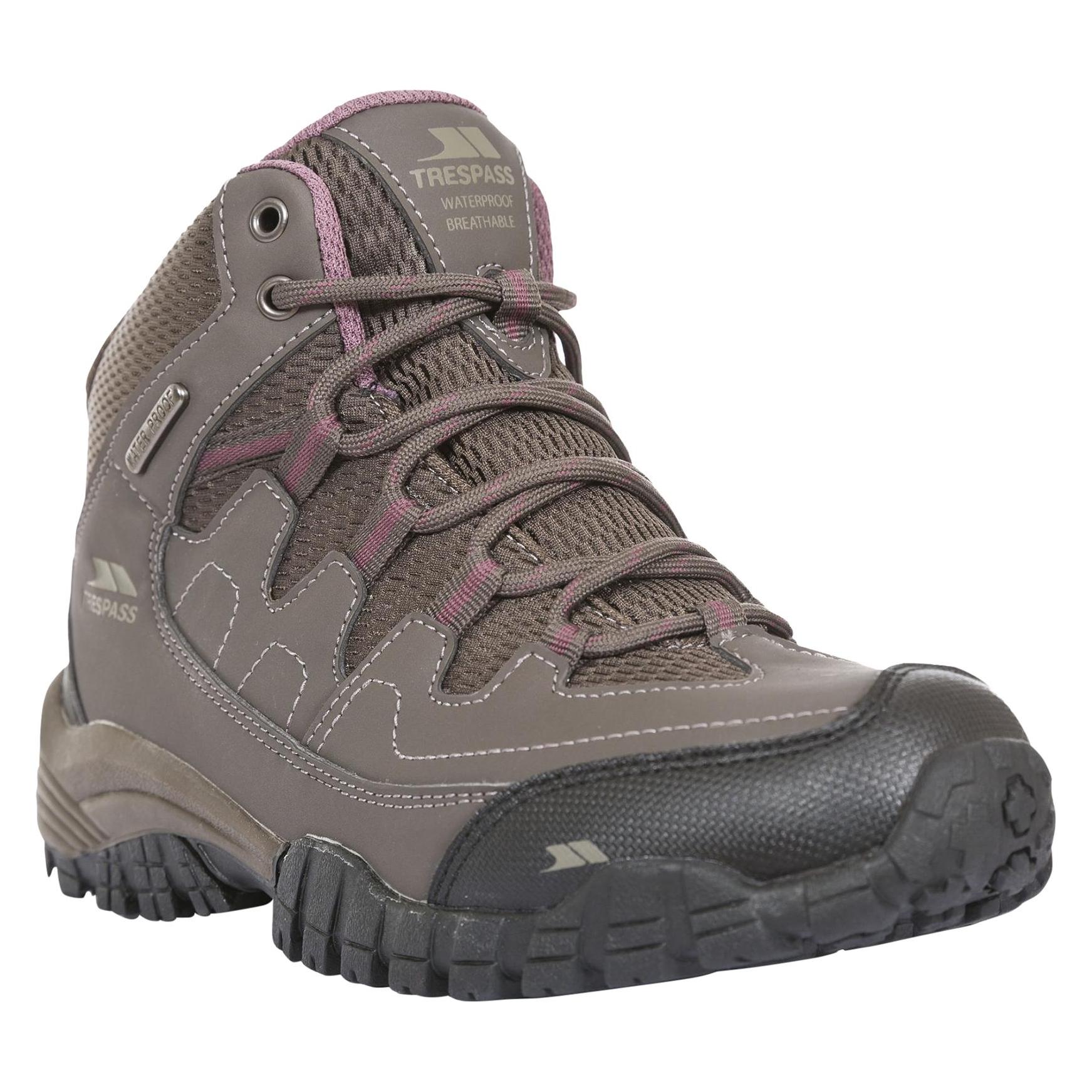 Trespass, Damen, Wanderschuhe, Wanderstiefel Mitzi Wasserfest (42), Braun