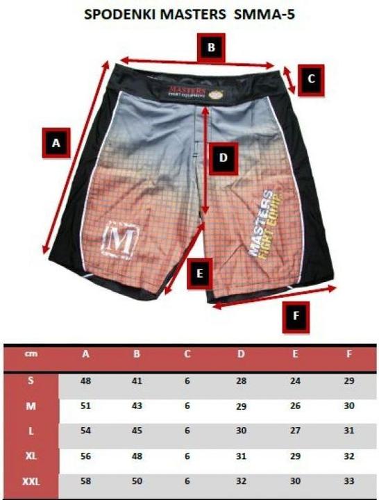 Image du produit Masters Short MMA - SMMA-5 PROMOTION