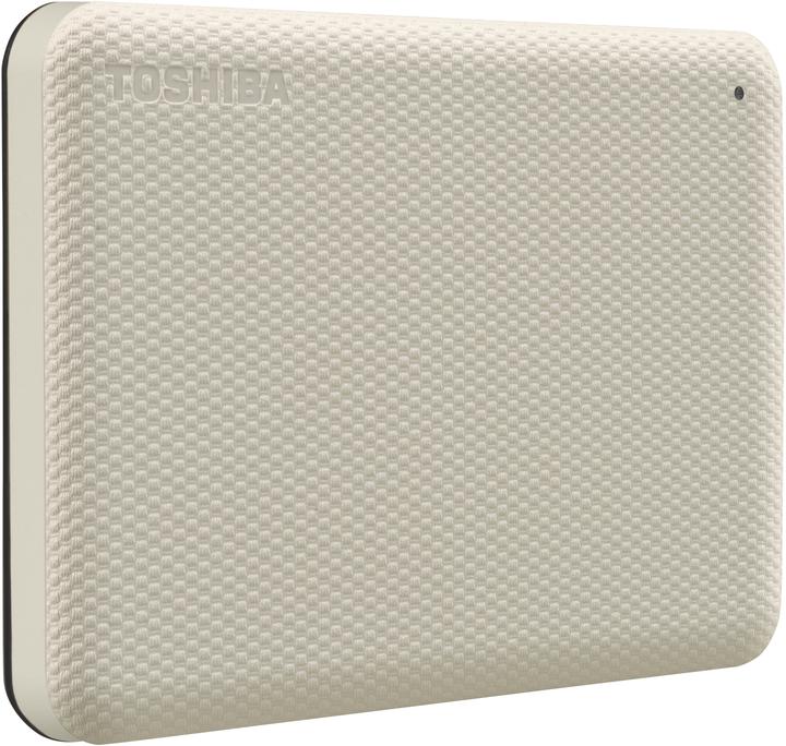 Immagine prodotto Toshiba Disco rigido esterno Canvio Advance 1 TB da 2,5 pollici USB 3.2 Gen1 Bianco (1 TB)