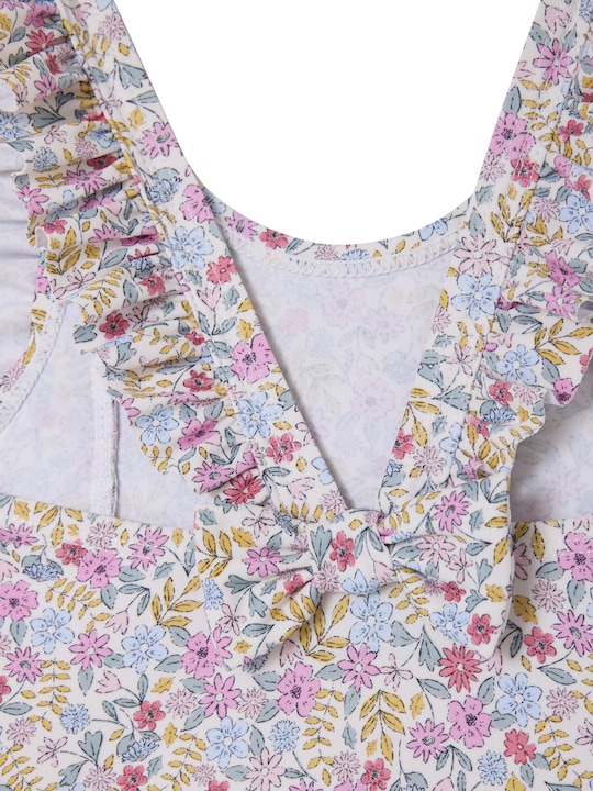 Immagine prodotto Vertbaudet Mädchen Baby Badeanzug mit Volants, Blumenprint (86)