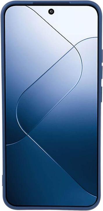 Image du produit Cover-Discount Xiaomi 14 - Housse en caoutchouc silicone bleu foncé (Xiaomi 14)