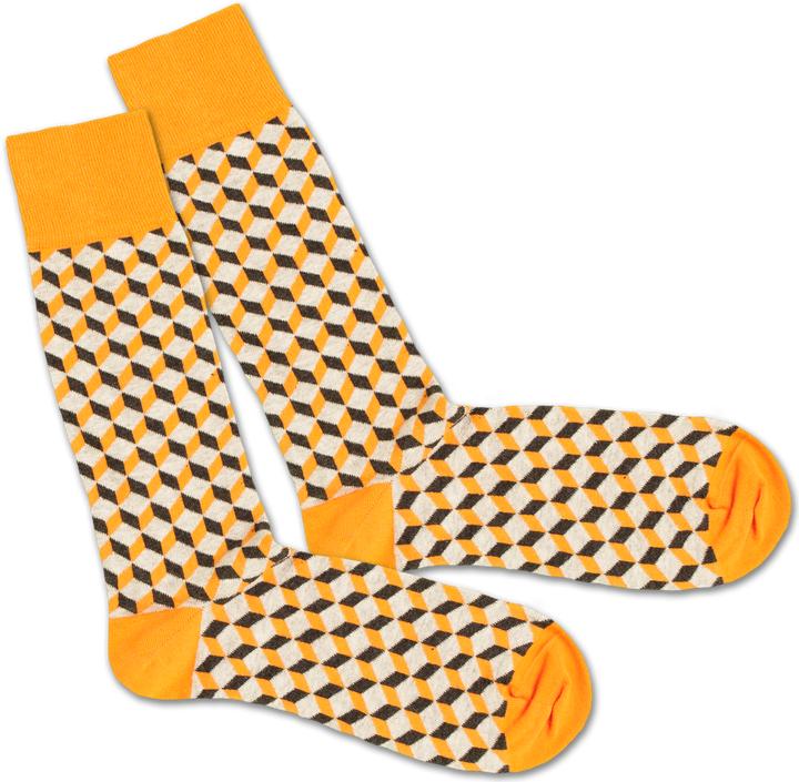 DillySocks Gray Dicing (confezione da 3)