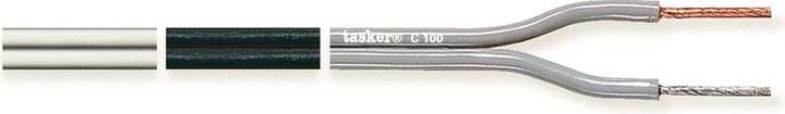 Produktbild Tasker Flat Audio Cable, weiss, geschirmt, 100m, PVC (100 m)