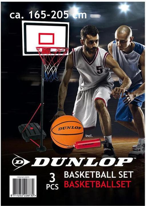 Image du produit Dunlop Set de basket-ball 165-205cm MT 3pc