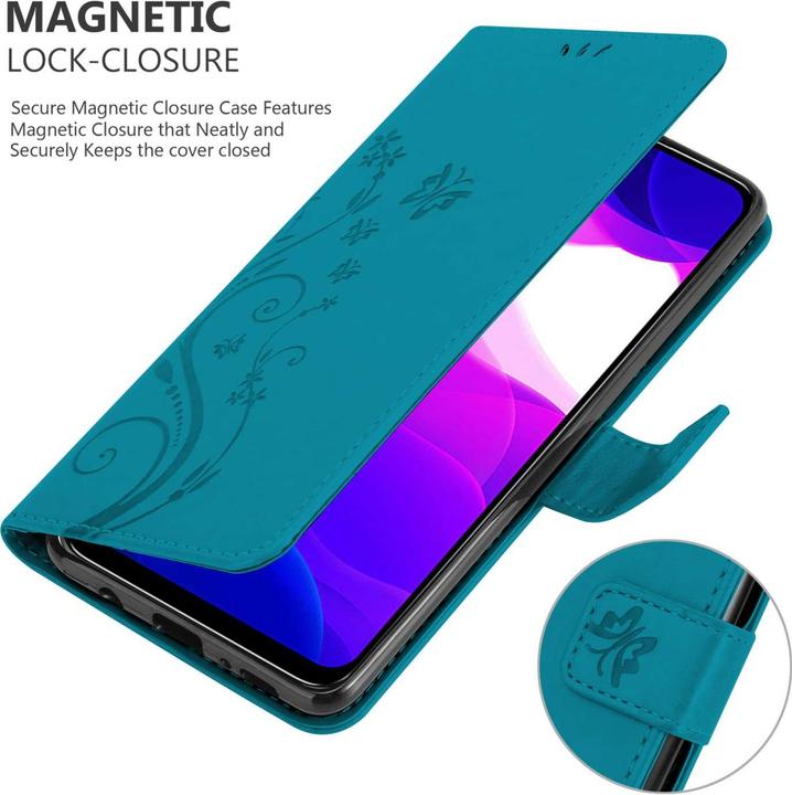Image du produit Cadorabo Coque pour Xiaomi Mi 10 LITE pour Fleur Book (Mi 10 Lite)