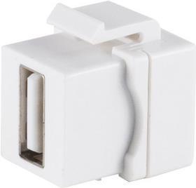 Actual product image Shiverpeaks S/CONN maximum connectivity network adapter keystone connector USB-A socket 2.0, 480Mbps, short (USB 2.0)