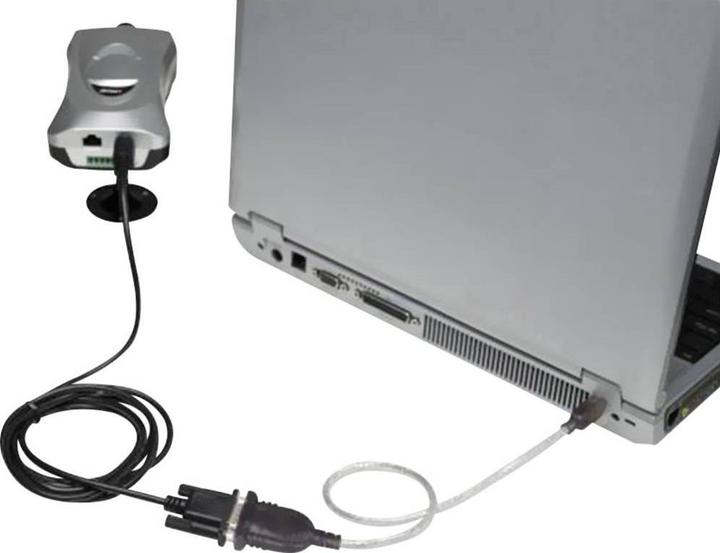 Produktbild Manhattan Zum Anschluss eines seriellen Geräts an einen USB-Port, Prolific PL-2303RA-Chipsatz (1.80 m, VGA)