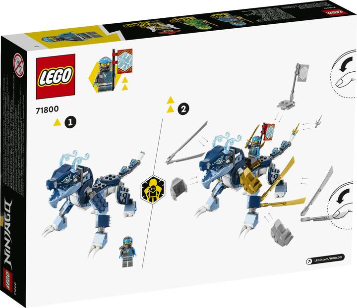 Actual product image LEGO Ninjago - Nya's Water Dragon EVO (71800, LEGO Ninjago)
