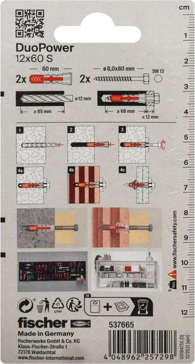 Actual product image Fischer Duopower (2 pcs.)