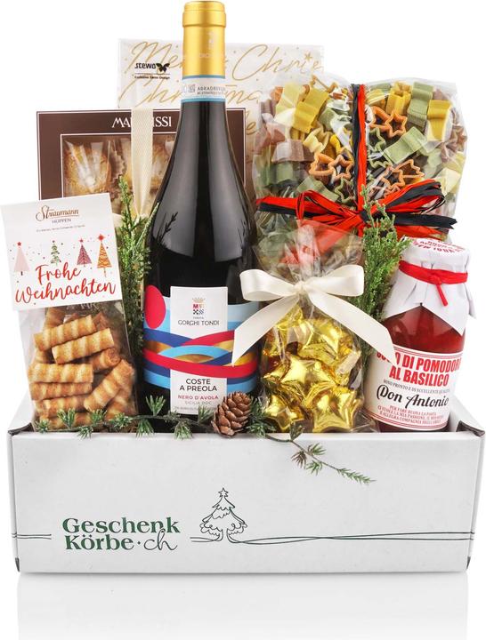 Actual product image Geschenkkörbe CH Christmas gift basket "Merry Christmas