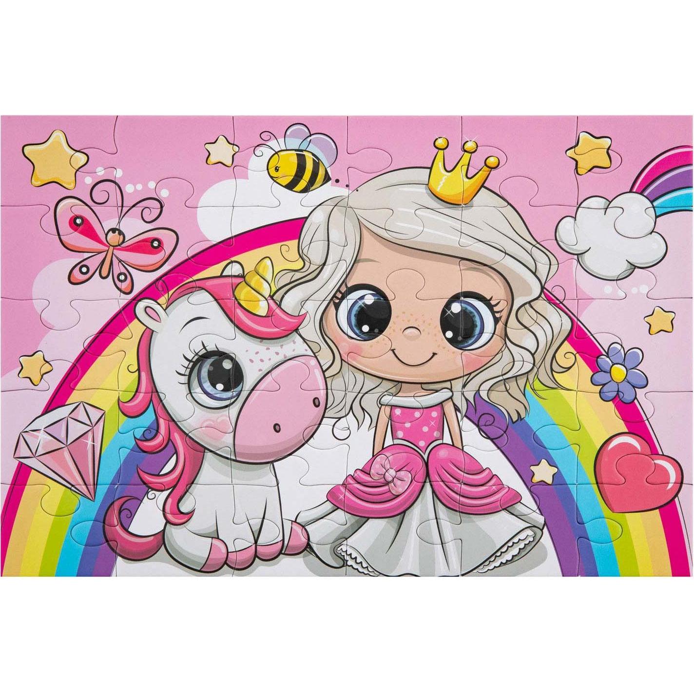 Thumbnail - Grafix Puzzle Einhorn, 30 Teile. (30 Teile)