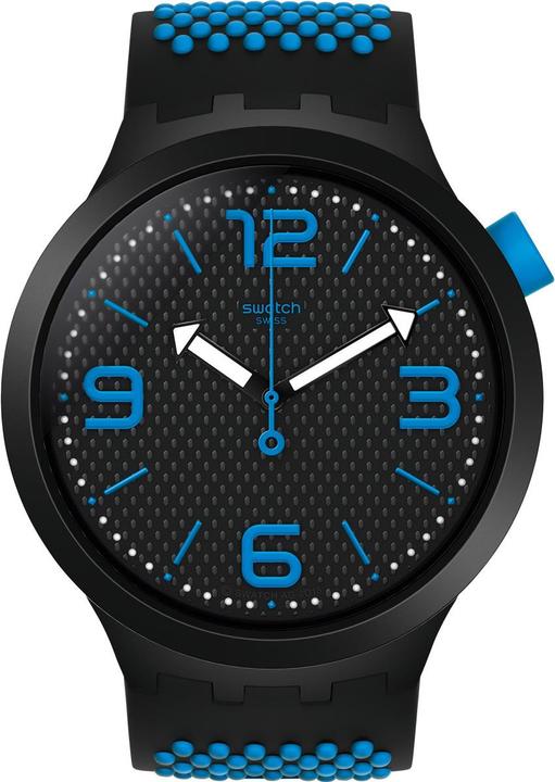 Swatch Bbblue (Analogue wristwatch, 47 mm)