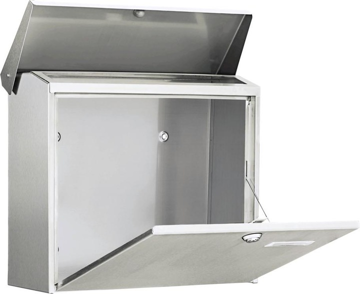 Actual product image Burg Wächter 4190 Stainless steel letter box COM