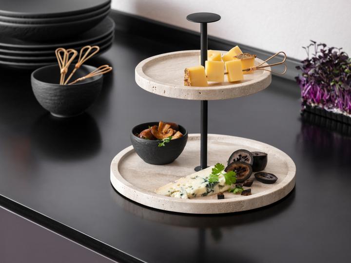 Produktbild Villeroy & Boch Etagere Manufacture Travertine