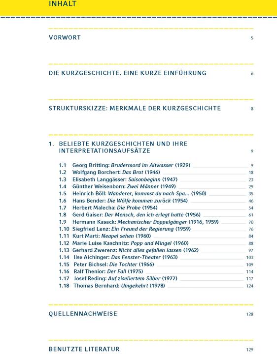 Produktbild Beliebte Kurzgeschichten interpretiert (Deutsch, Volker Krischel, 2015)