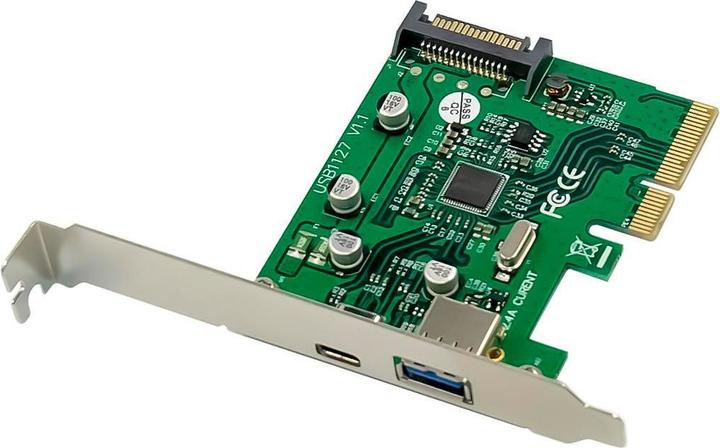 Immagine prodotto MicroConnect 1 x USB 3.1 Tipo C+A, PCIe