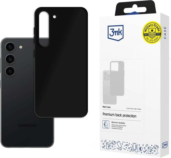 Actual product image 3MK Case Matt Case Samsung S906 S22 Plus 5G black (Samsung Galaxy S22+)