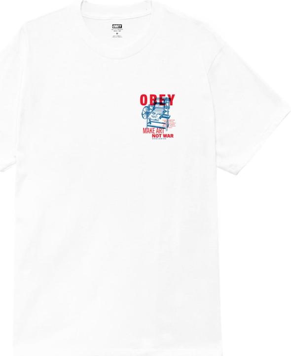 Immagine prodotto Obey Printing Press Make Art T-Shirt (L)