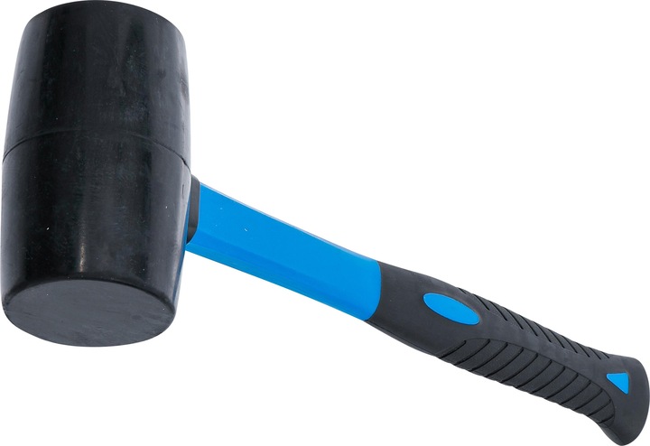 BGS Rubber Mallet Fibreglas Shaft black Head Ø 65 mm 720 g (1014 g)