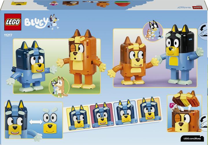 Produktbild LEGO Blueys Familie aus Steinen (11217, LEGO Bluey)