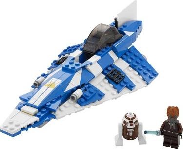 Actual product image LEGO Plo Koon's Jedi Starfighter (8093, LEGO Star Wars)