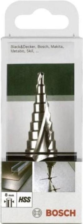 Produktbild Bosch Zubehör Stufenbohrer HSS D= 4,0 - 20,0 mm L= 75 mm (8 mm)