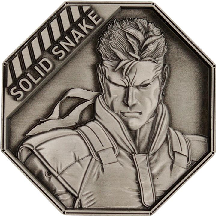 Actual product image Fanattik Metal Gear Solid pièce de collection Solid Snake Limited Edition