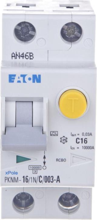 Actual product image Eaton FILS combined RCD/MCB device