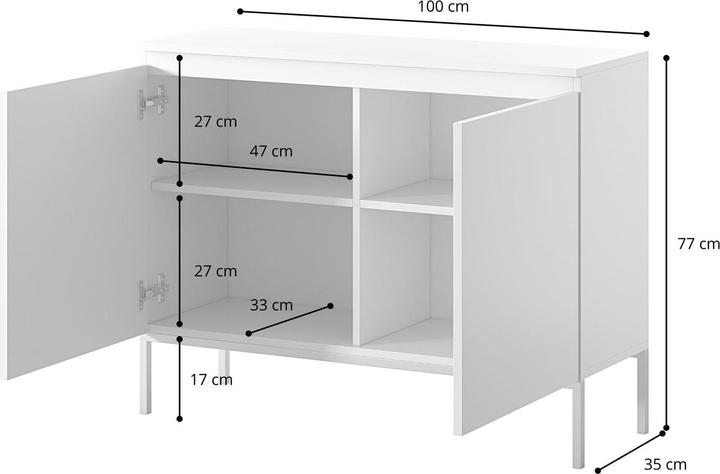 Actual product image Selsey Bemmi (100 x 35 x 77 cm)