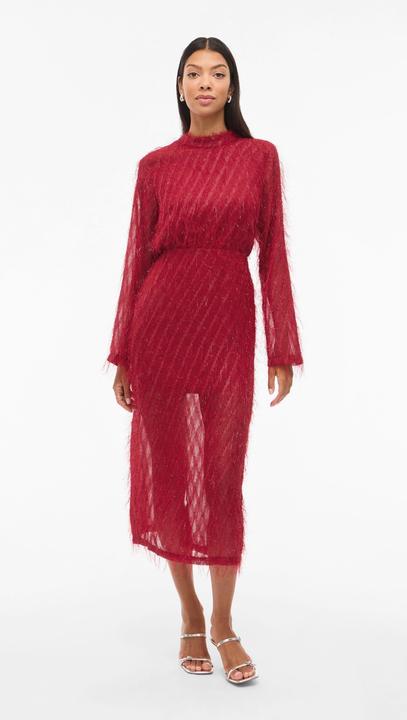 Produktbild Vila VIFEATHER Langarm Maxikleid (42)