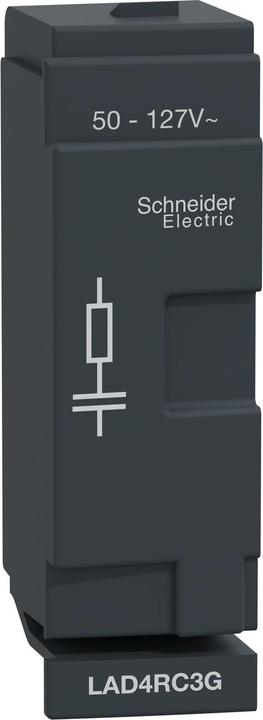 Produktbild Schneider Electric Beschaltungsmodul, RC-Glied, 50-127VAC, LAD4RC3G