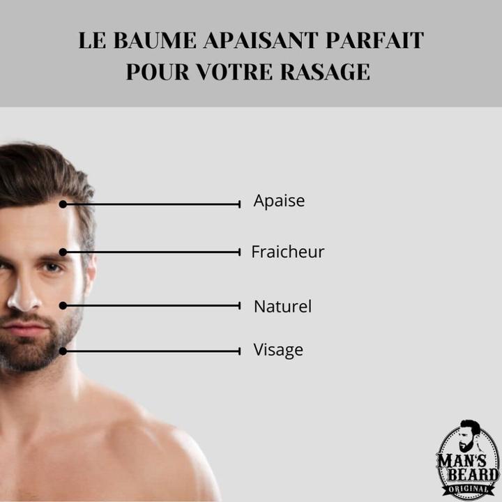 Produktbild man's beard Aftershave Soothing Balm 100ml Active Repair (Aftershave Balsam, 100 ml)