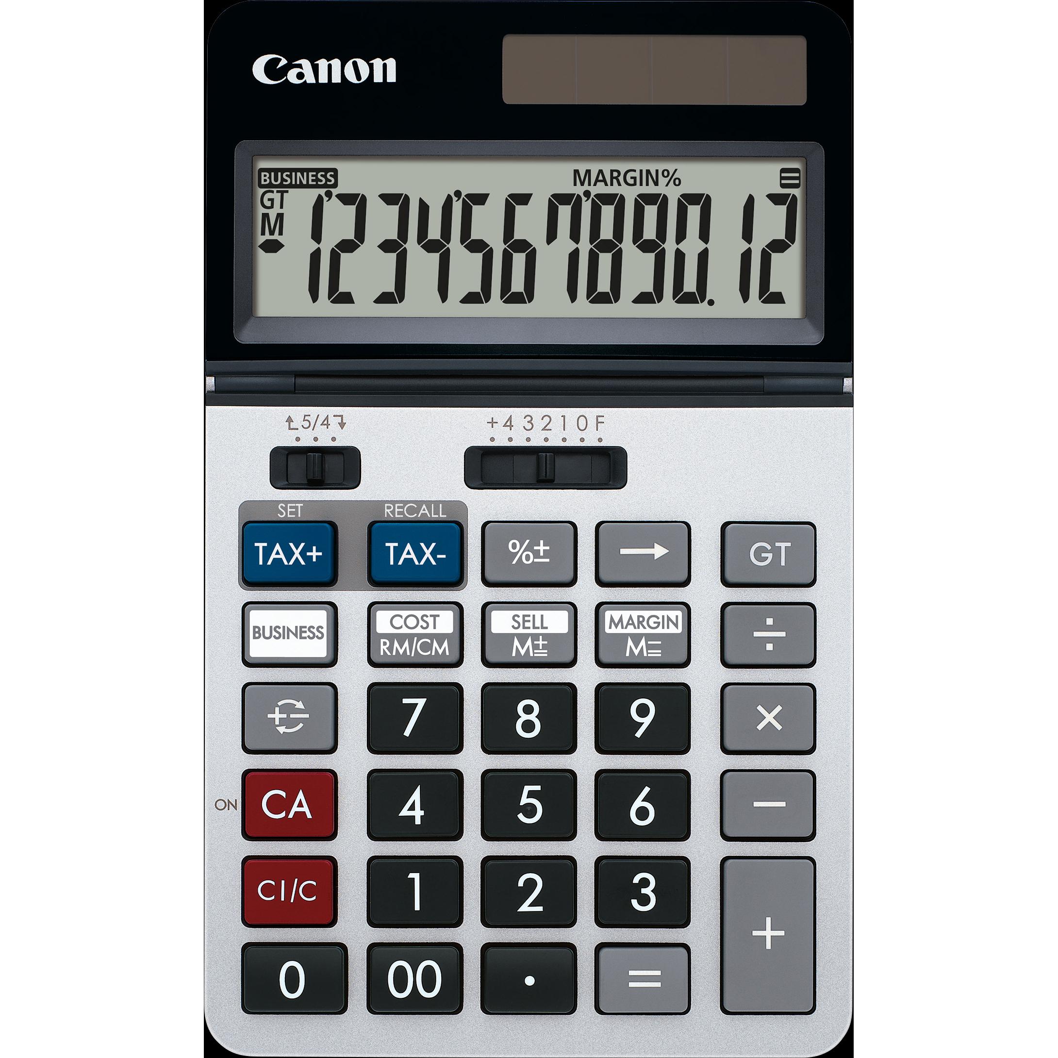 Thumbnail - Canon, Taschenrechner, KS-1220TSG (Solarzellen, Batterien)