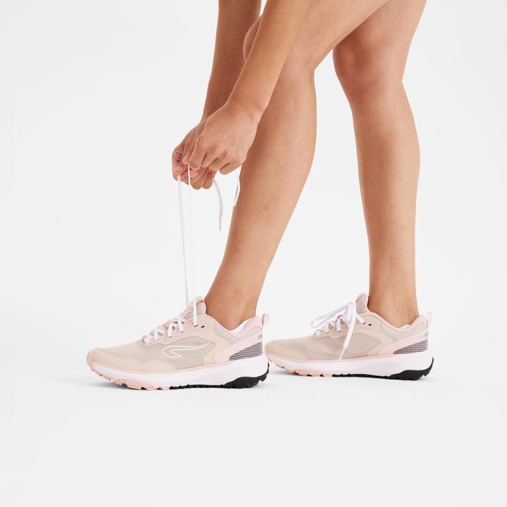 Immagine prodotto Kalenji Laufschuhe Trailrunning Damen - JF 190 Grip beige/rosa (39)