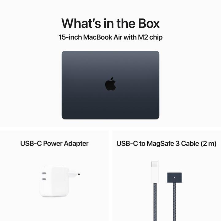 Productafbeelding Apple MacBook Air – 2023 (15", M2, 16 GB, 512 GB, CH)
