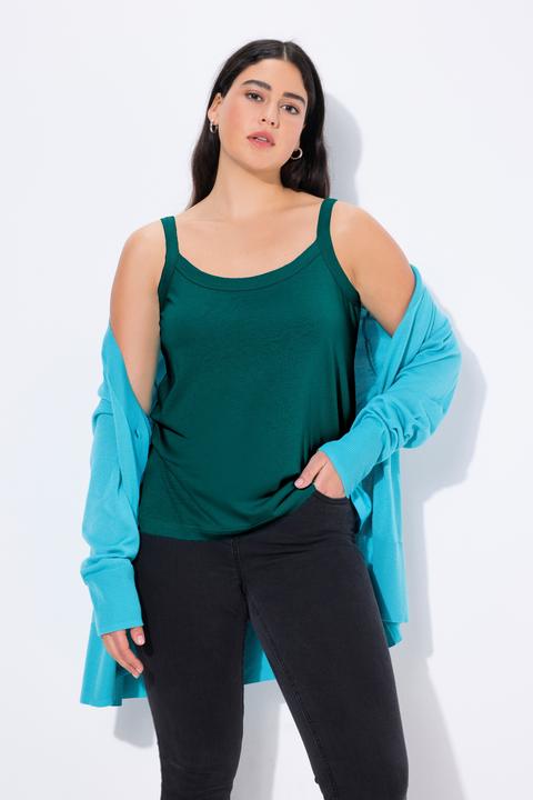 Image du produit Ulla Popken Top spaghetti, jersey doux (54)