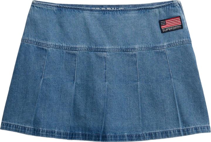 Immagine prodotto Superdry Plissee-Minirock mit Aufnähern (36)