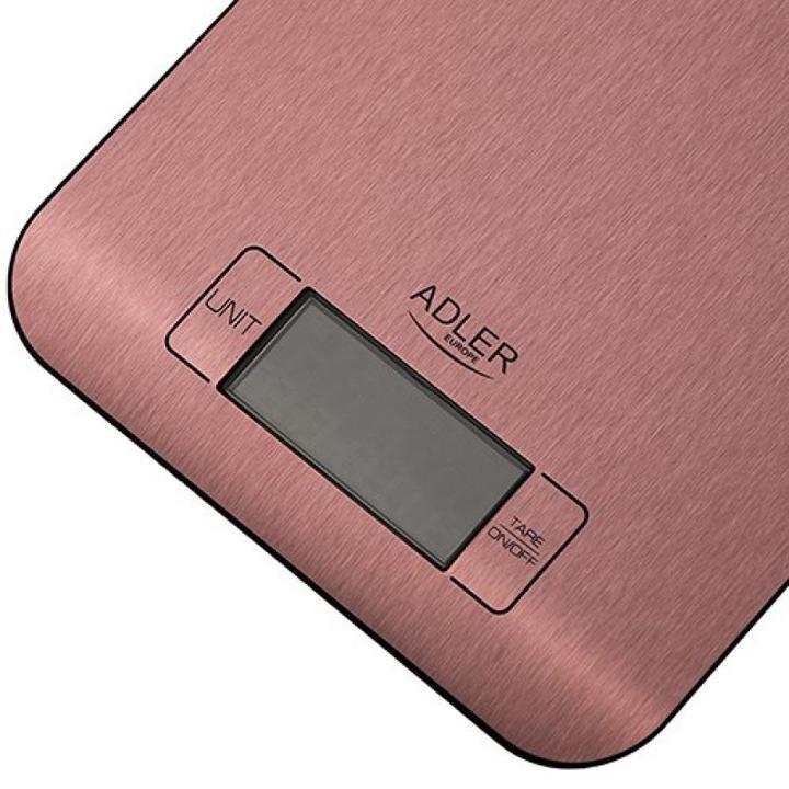 Actual product image Adler Küchenwaage Kitchen Scale | AD 3183c | Teilung 1 g | Kupfer