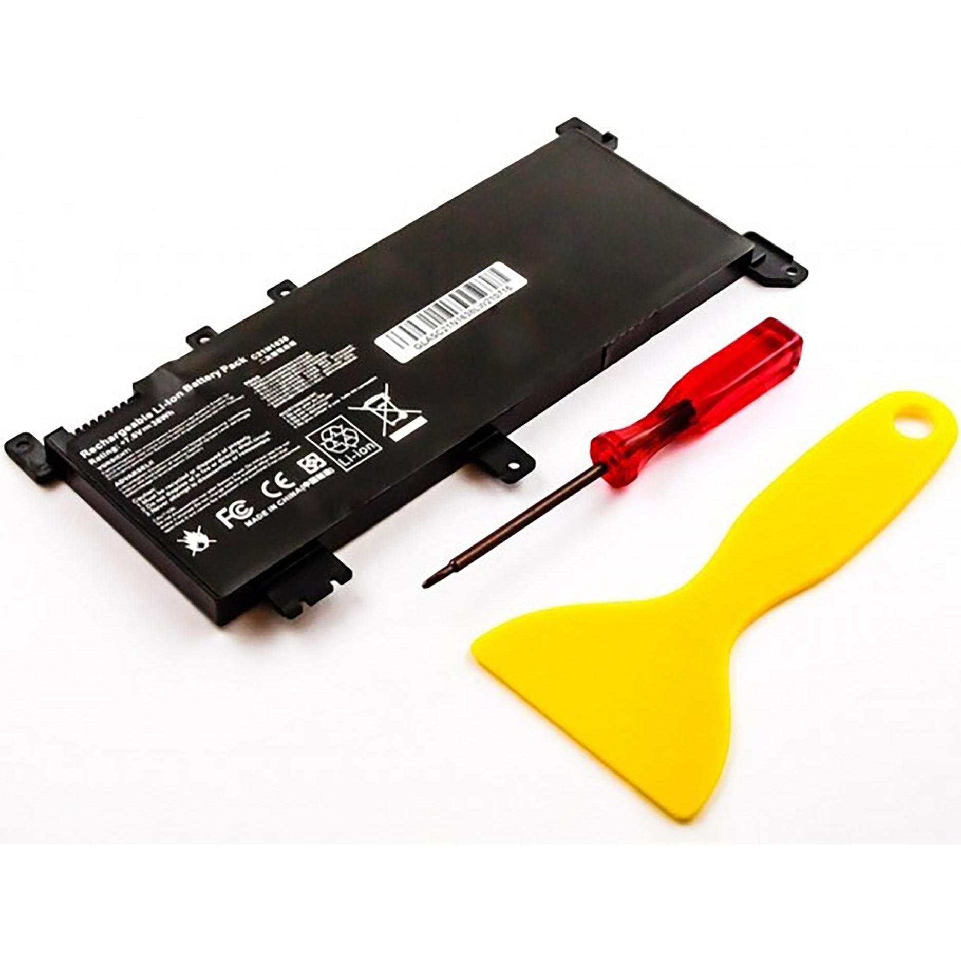 Thumbnail - CoreParts Laptop Battery for Asus (4750 mAh), Notebook Akku, Schwarz