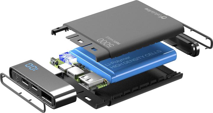 Actual product image Cellularline Manta 5000 (5000 mAh, 10 W, 18.50 Wh)