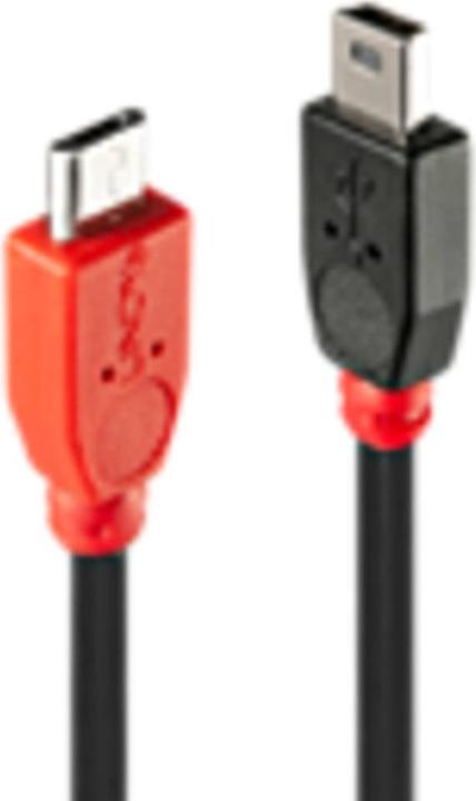 Actual product image Lindy USB cables (0.50 m, USB 2.0)
