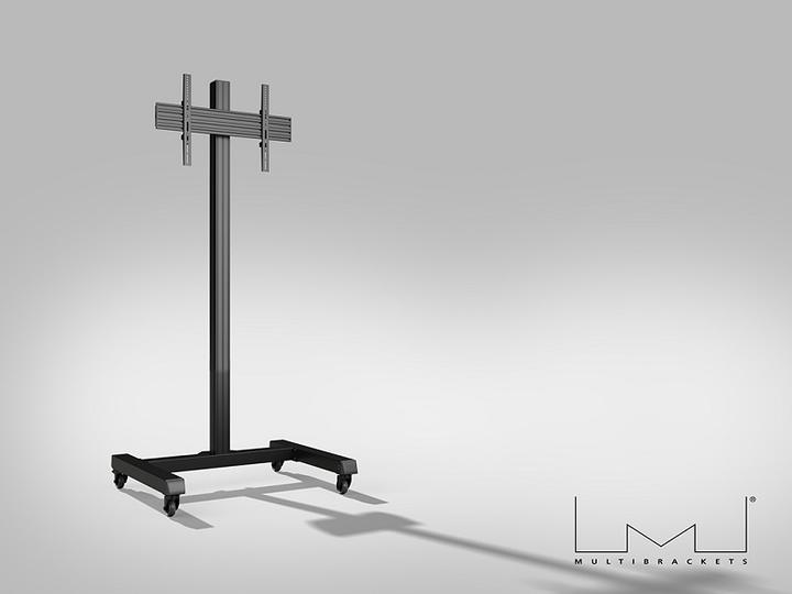 Actual product image Multibrackets Floor stand with castors-100", black, max. 90kg (90 kg)